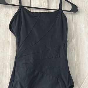 Black Mirella Camisole Leotard